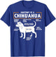 Anatomy of a Chihuahua - Chihuahua Dog T-Shirt - T-Shirt | Royal