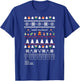 Super Mario Characters Group Ugly Christmas T-Shirt - T-Shirt | Royal