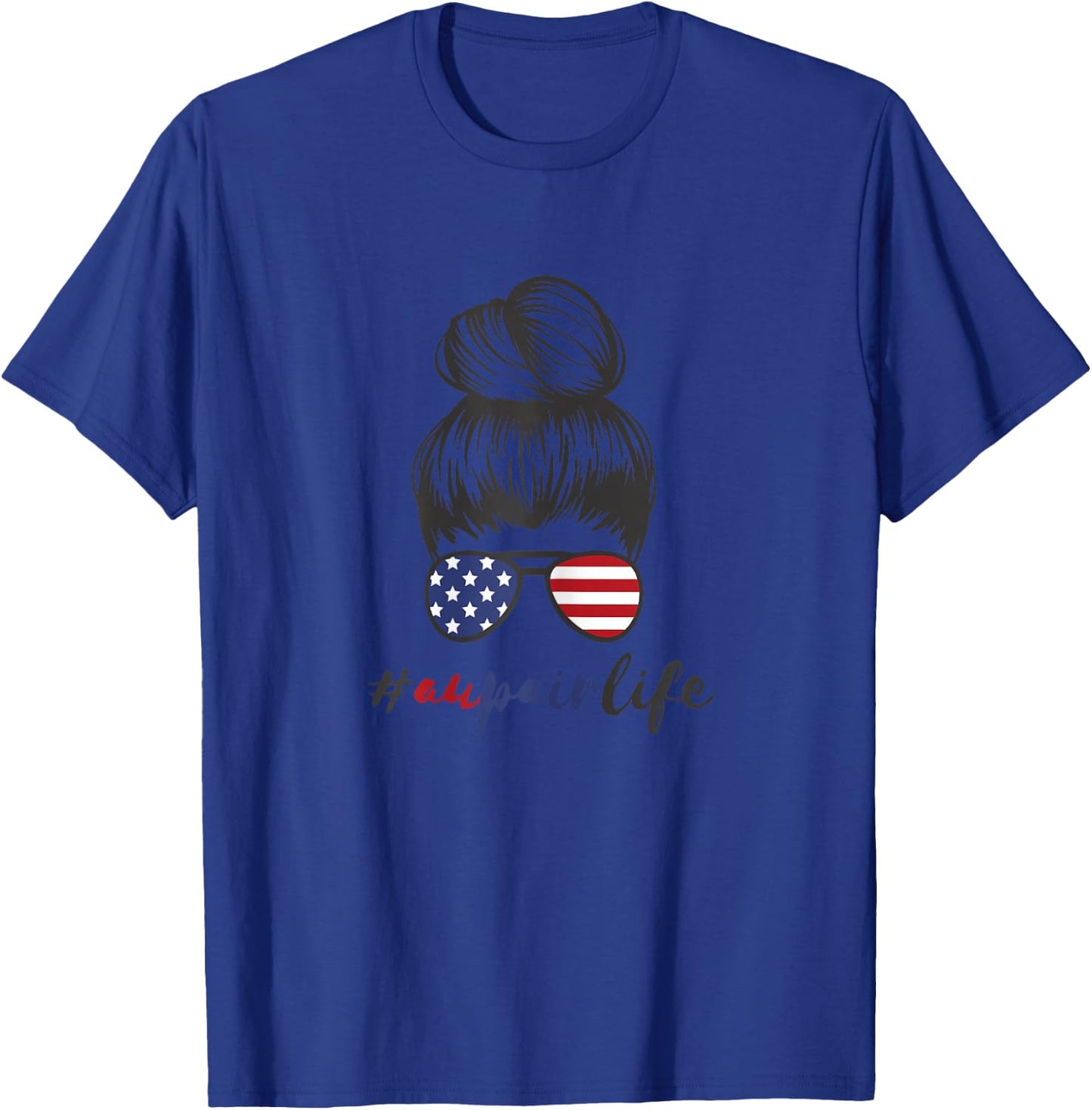 Au Pair America USA Foreign Year #Aupairlife Girls Aupair T-Shirt - T-Shirt | Royal