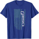 Wandering Wheels F150 American Flag T-Shirt - T-Shirt | Royal