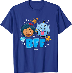 Kids Disney Emoji - Aladdin And Genie BFF T-Shirt - T-Shirt | Royal