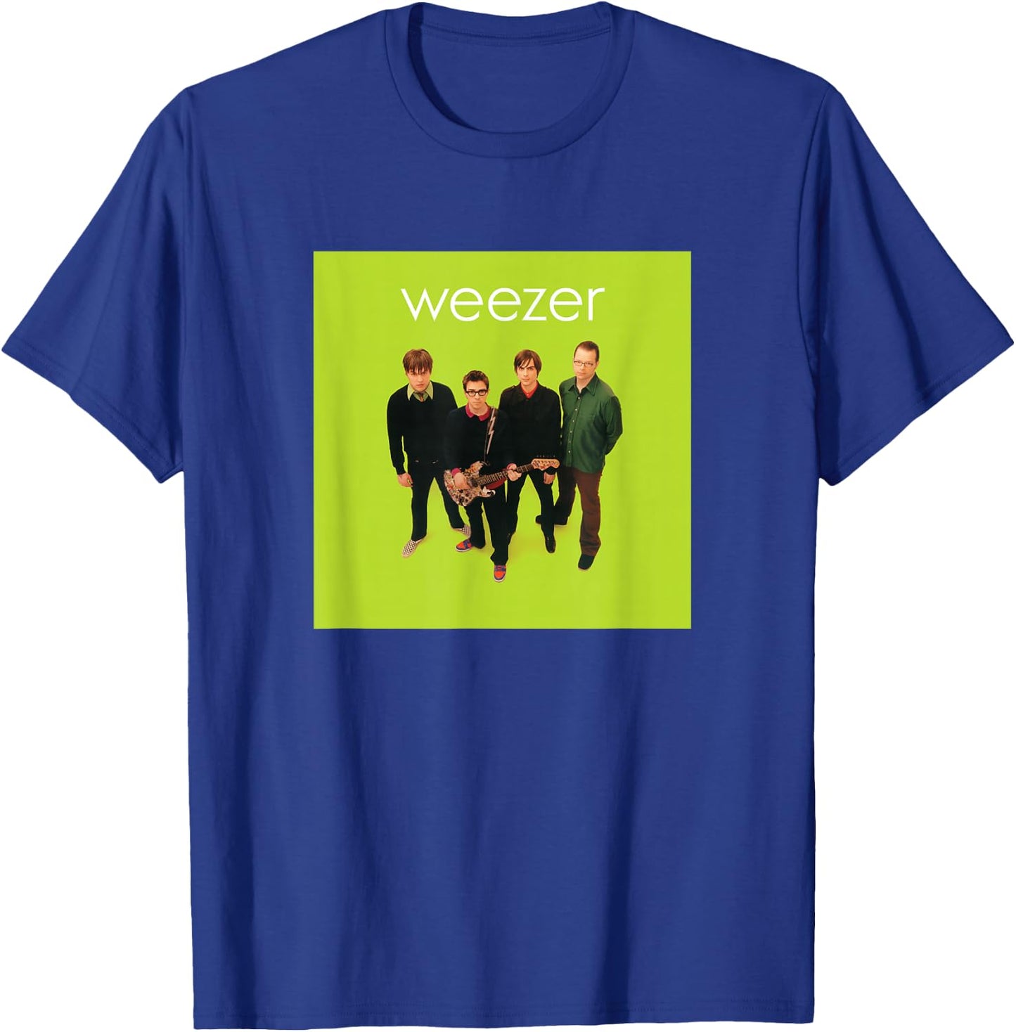 Weezer - Green Album Cover T-Shirt - T-Shirt | Royal