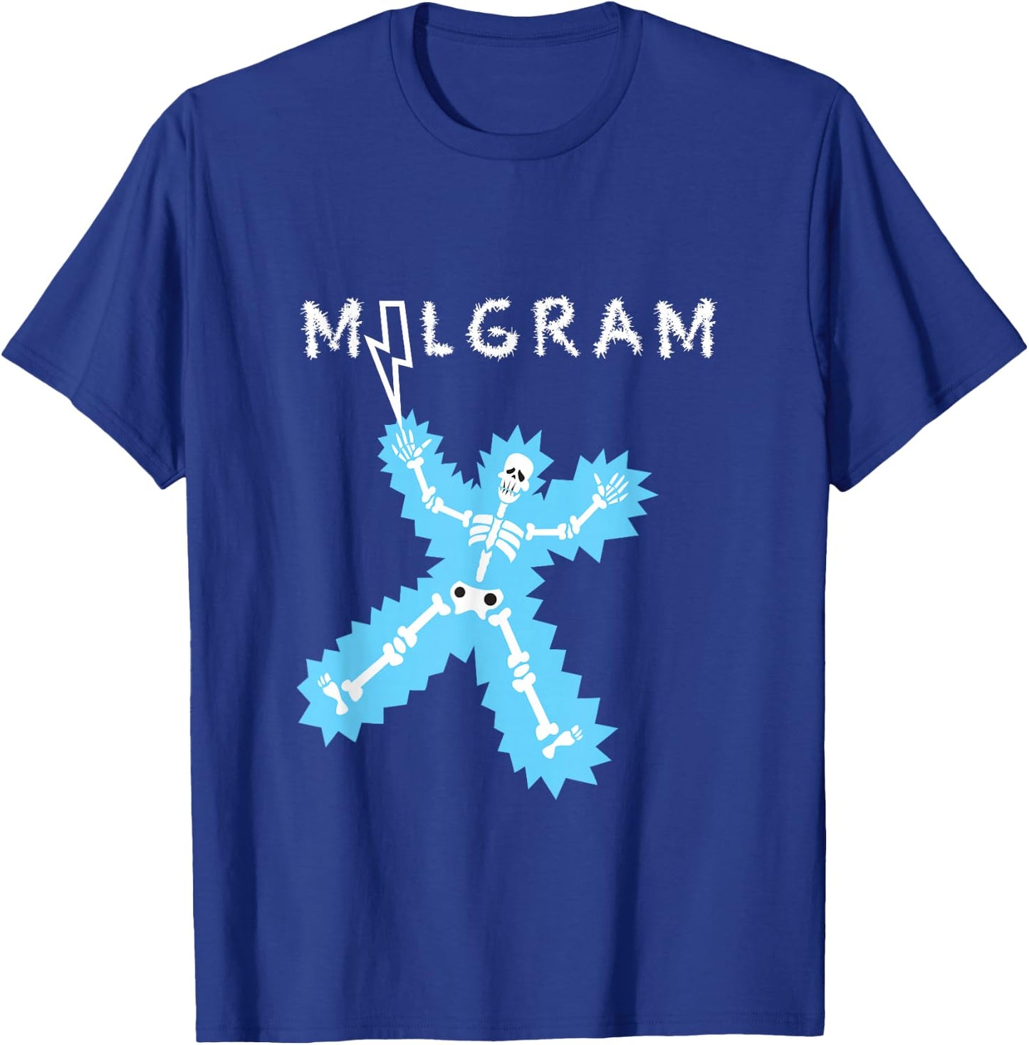 Psychology Major Milgram Experiment T-Shirt - T-Shirt | Royal
