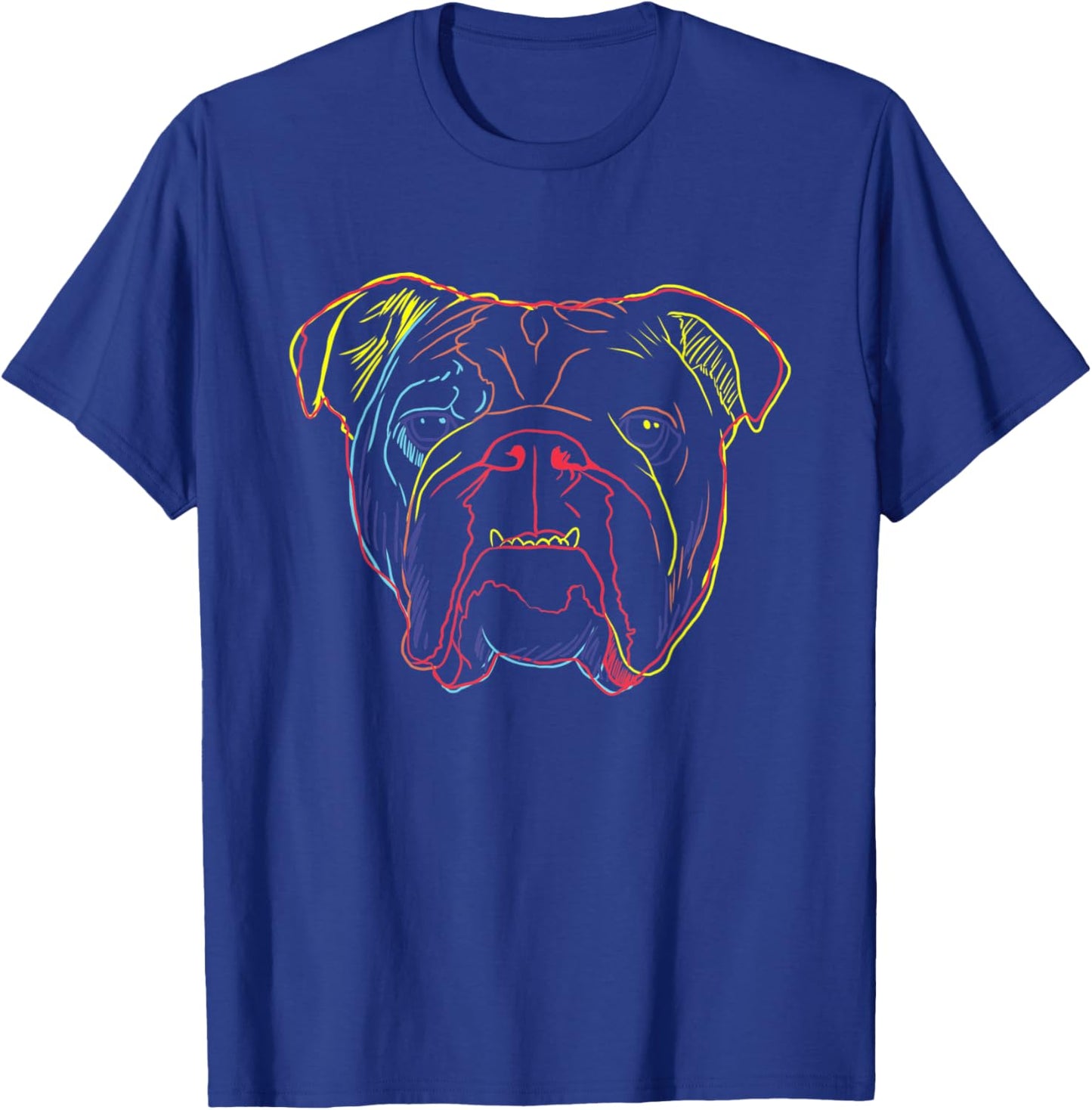 Dog English Bulldog Women T-Shirt - T-Shirt | Royal
