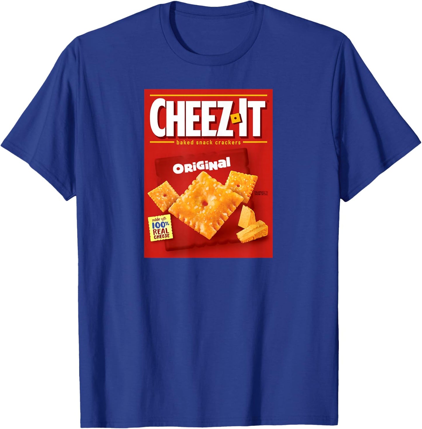 Cheez-It Original Box Front T-Shirt - T-Shirt | Royal