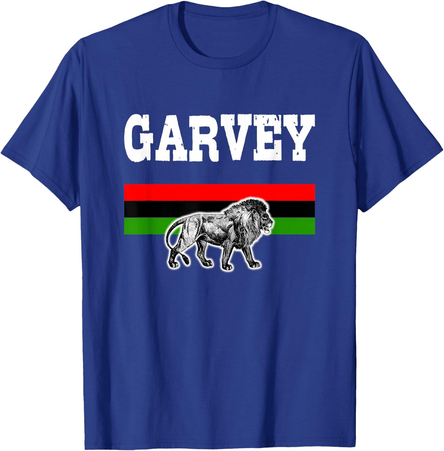 Melanin Pride Pan-African Flag Garvey T-Shirt - T-Shirt | Royal