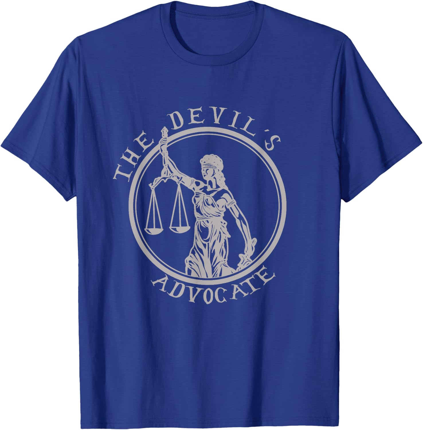 Devil´s Advocate Halloween Design for Law Students & Lawyers T-Shirt - T-Shirt | Royal