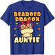Bearded Dragon Auntie Lover Pogona Pet Lizard Owner Aunt T-Shirt - T-Shirt | Royal