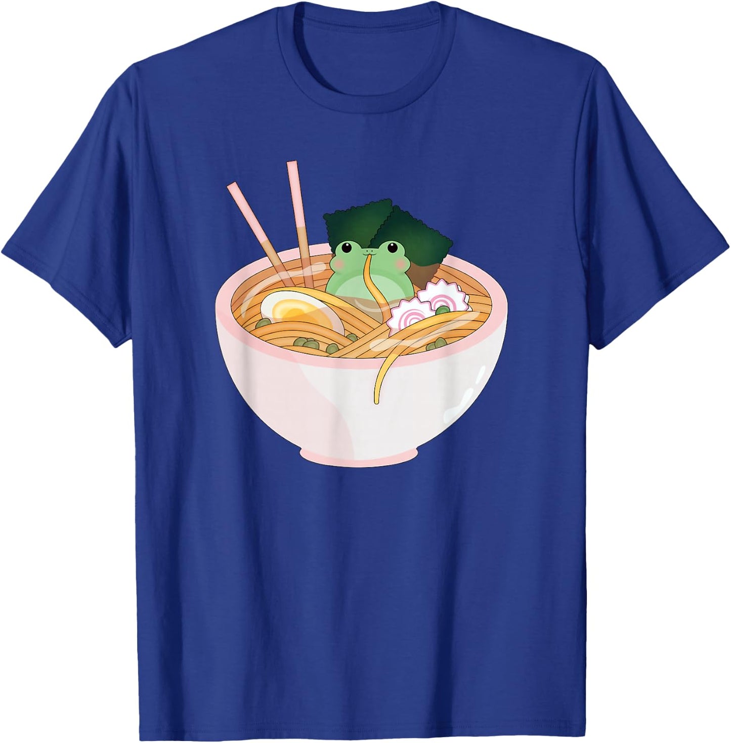 Celestial Carrot Cute Frog Ramen Anime Kids School Anime Fans -Adults Black Short Sleeve Modern Cartoon Small T-Shirt - T-Shirt | Royal