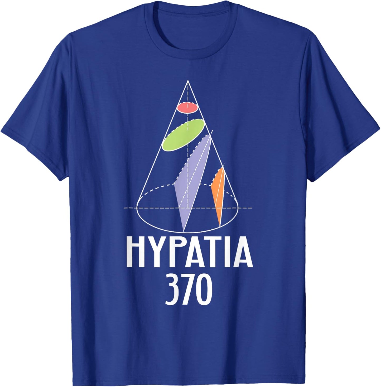 Hypatia Math Women Scientist Diagram Greek Gift T-Shirt - T-Shirt | Royal