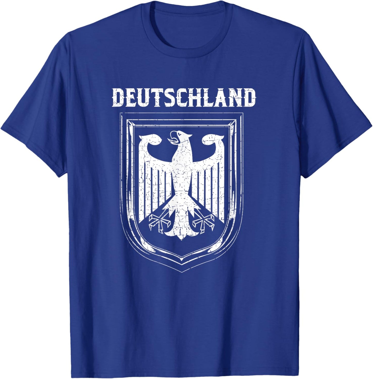 Deutschland Germany Eagle Nationalism Symbol Men Women T-Shirt - T-Shirt | Royal