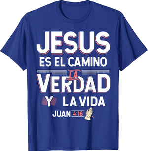 Camisetas Cristianas en espanol Frases Bíblica Juan 4:16 T-Shirt - T-Shirt | Royal