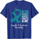 Family Support Teal Ribbon Fragile X Syndrome Awareness T-Shirt - T-Shirt | Royal