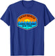 Gilgo Beach New York Long Island Surfing Surf T-Shirt - T-Shirt | Royal