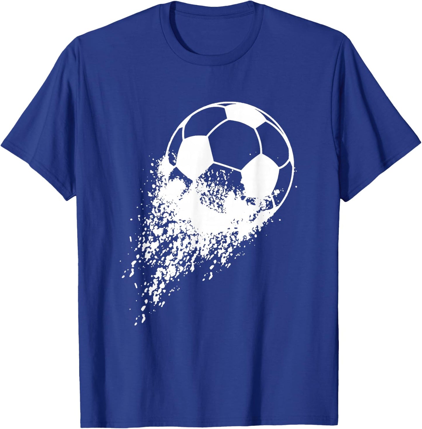 Soccer Player Sports Vintage Men Boys Soccer Ball T-Shirt - T-Shirt | Royal