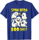 Spina Bifida is Boo Sheet Yellow Boos Funny Halloween Ghost T-Shirt - T-Shirt | Royal