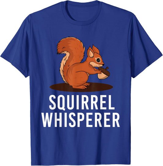 Cute Squirrel Art Women Kids Rodent Squirrel Lovers T-Shirt - T-Shirt | Royal