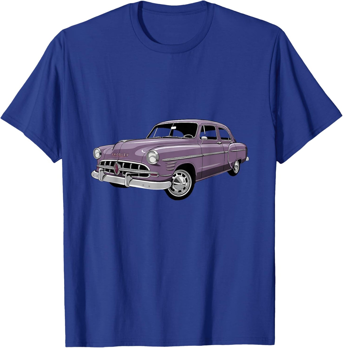 Crosley Catalog Classic Car Enthusiast Vintage Style T-Shirt - T-Shirt | Royal