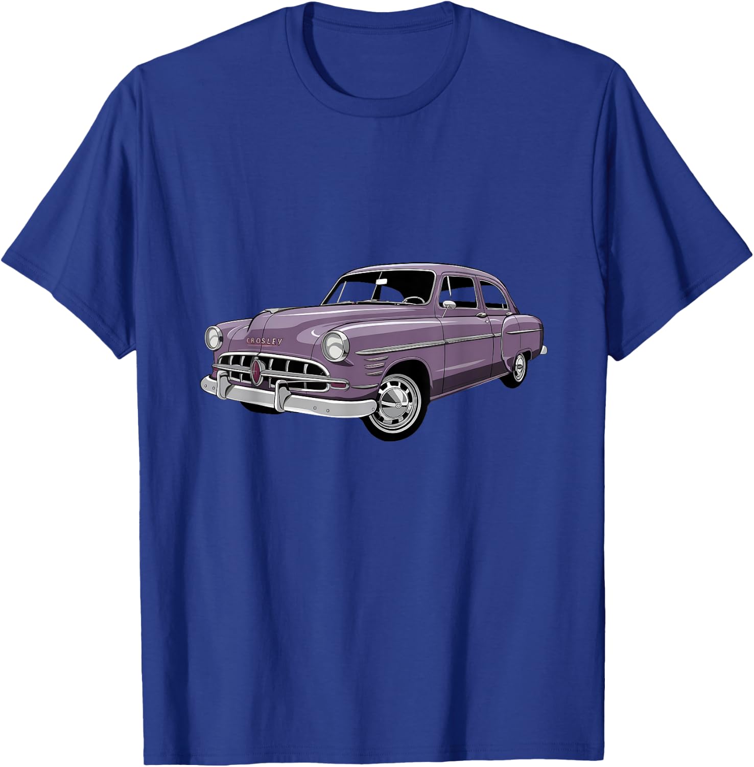 Crosley Catalog Classic Car Enthusiast Vintage Style T-Shirt - T-Shirt | Royal