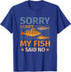 Aquarist Koi Fish Lovers Aquarium Fish T-Shirt - T-Shirt | Royal