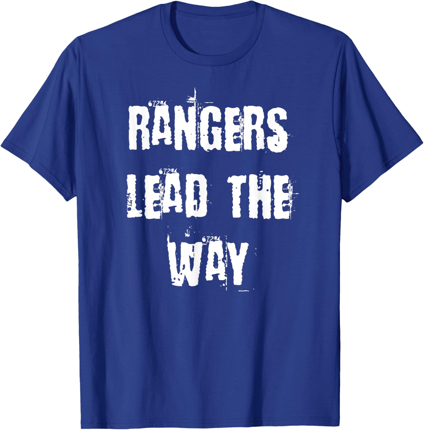 Rangers Lead The Way T-Shirt - T-Shirt | Royal