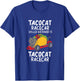 Tacocat Racecar Spelled Backward Is Tacocat Racecar Taco Cat Men Women T-Shirt - T-Shirt | Royal