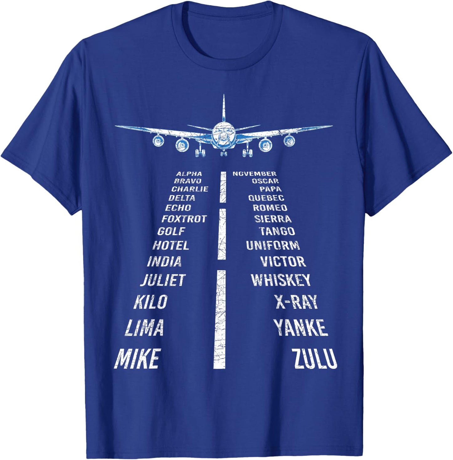 Flying Airplane Plane Aviation Aircraft Flight Copilot Pilot T-Shirt - T-Shirt | Royal