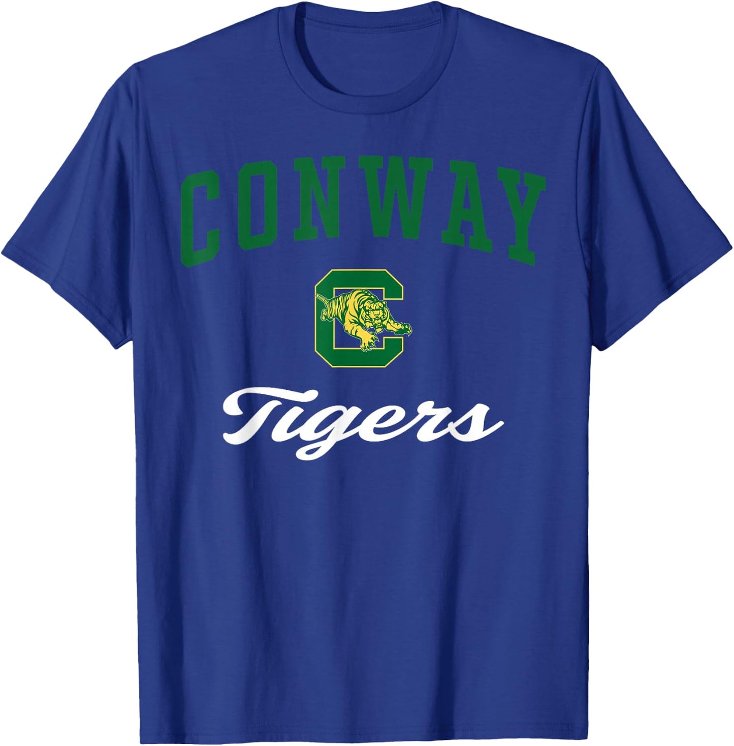 Conway High School Tigers C3 T-Shirt - T-Shirt | Royal