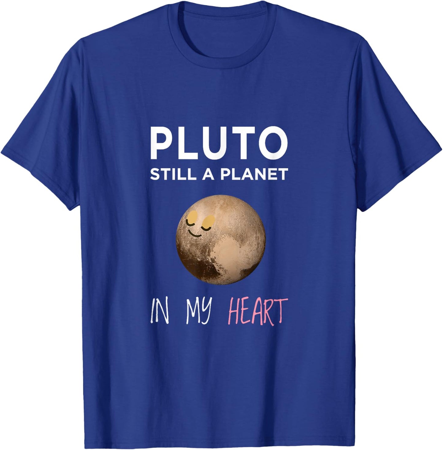 Pluto Still Planet In My Heart Astronomer Kids T-Shirt - T-Shirt | Royal