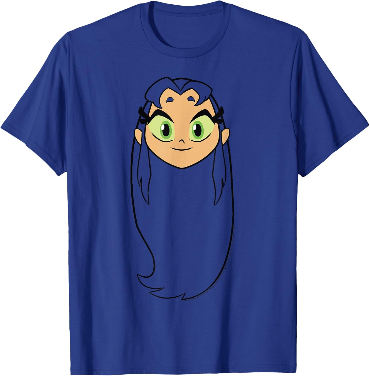 Teen Titans Go! Starfire Big Face Portrait T-Shirt - T-Shirt | Royal
