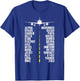 Aviation Phonetic Alphabet Code Pilot Airplane Aircraft T-Shirt - T-Shirt | Royal