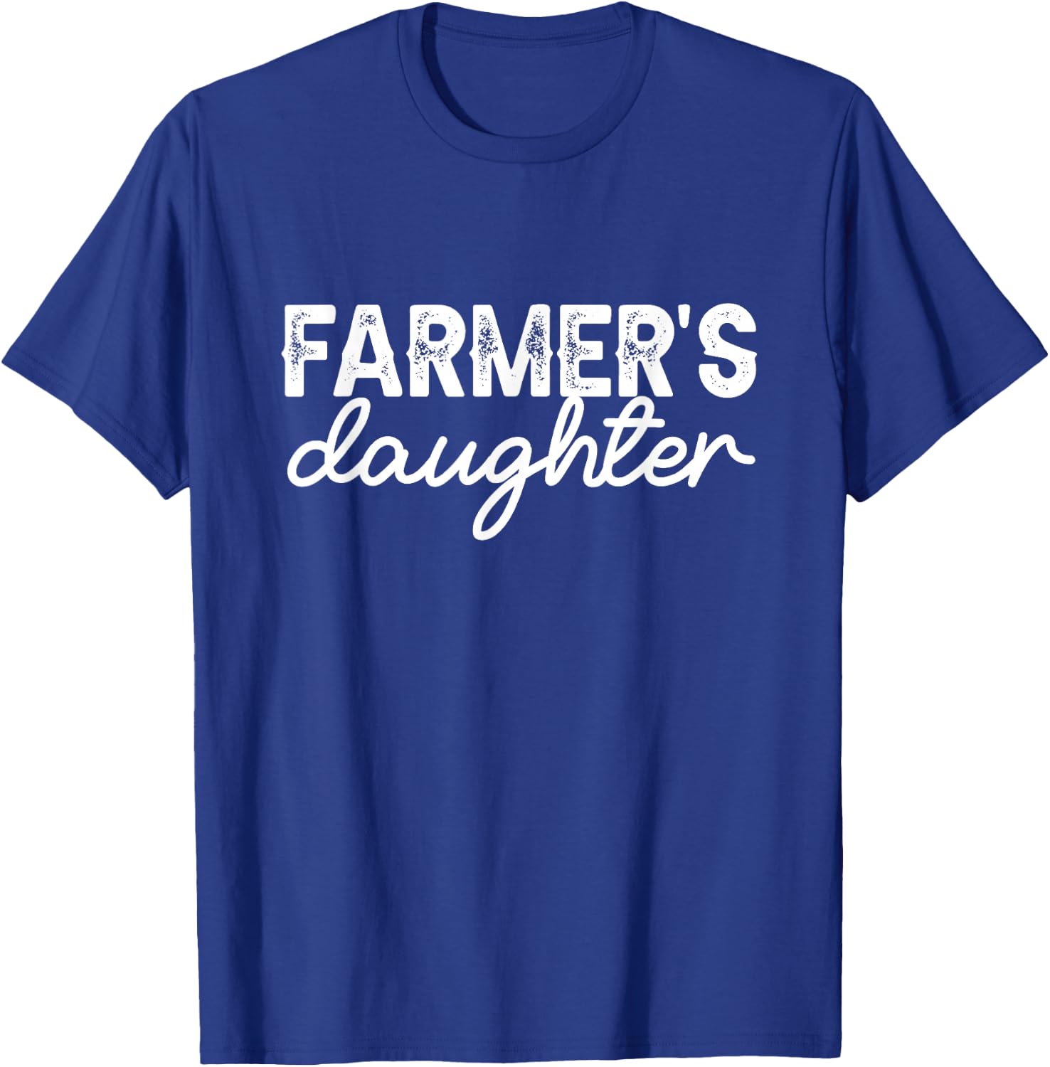 Farm Girl Country Southern Farmer's Daughter Farm Farmer T-Shirt - T-Shirt | Royal