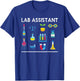 Lab Technician Scientist Geek Medical Laboratory Assistant T-Shirt - T-Shirt | Royal
