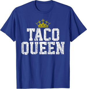 Taco Mexican Sports Gift Basketball Taco T-Shirt - T-Shirt | Royal