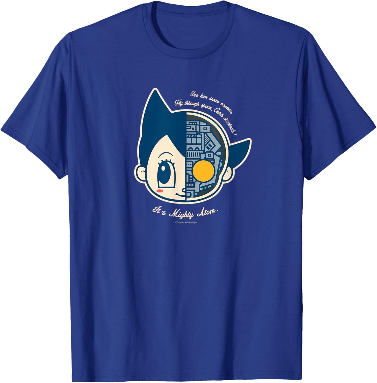 Astro Boy Retro (Translucent Atom) (C) Tezuka Productions Small T-Shirt - T-Shirt | Royal