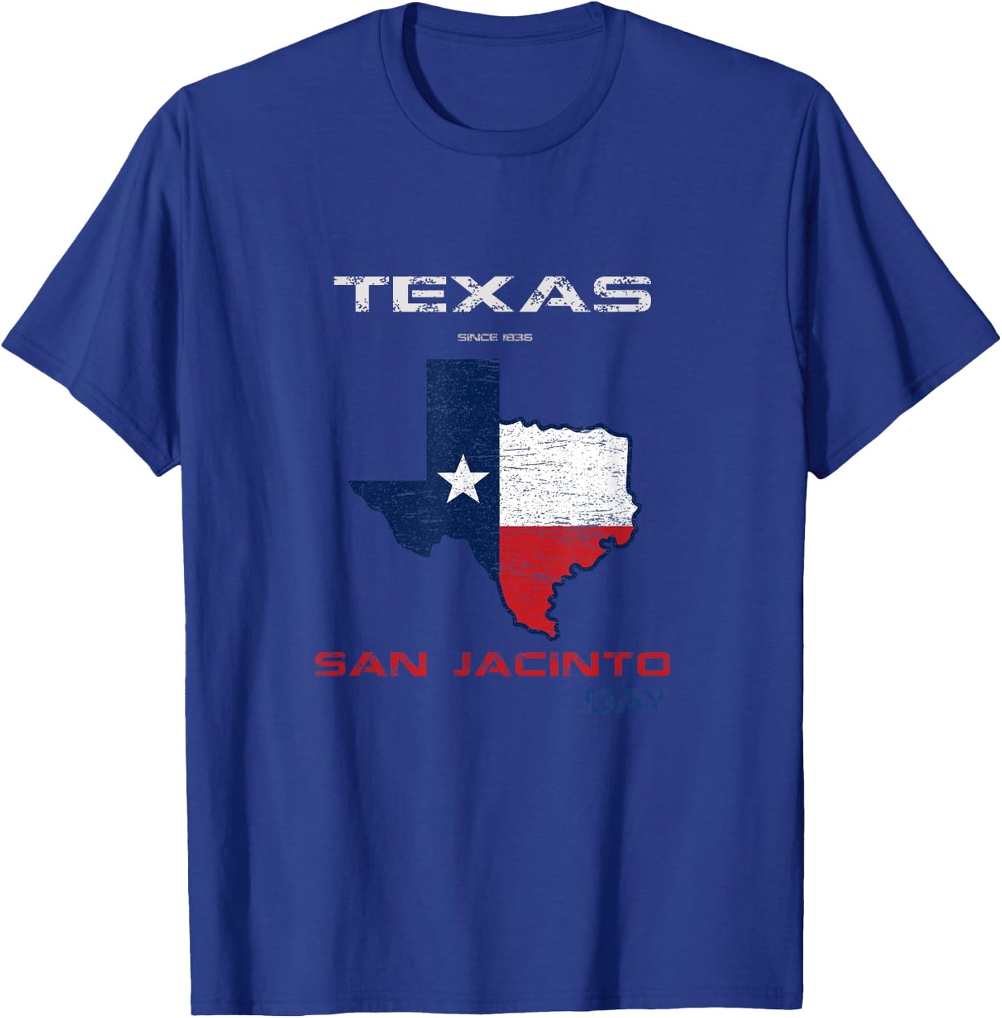 TEXAS San Jacinto Day Pride Texans Novelty San Jacinto T-Shirt - T-Shirt | Royal