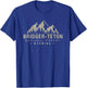 Bridger-Teton National Forest Wyoming T-Shirt - T-Shirt | Royal