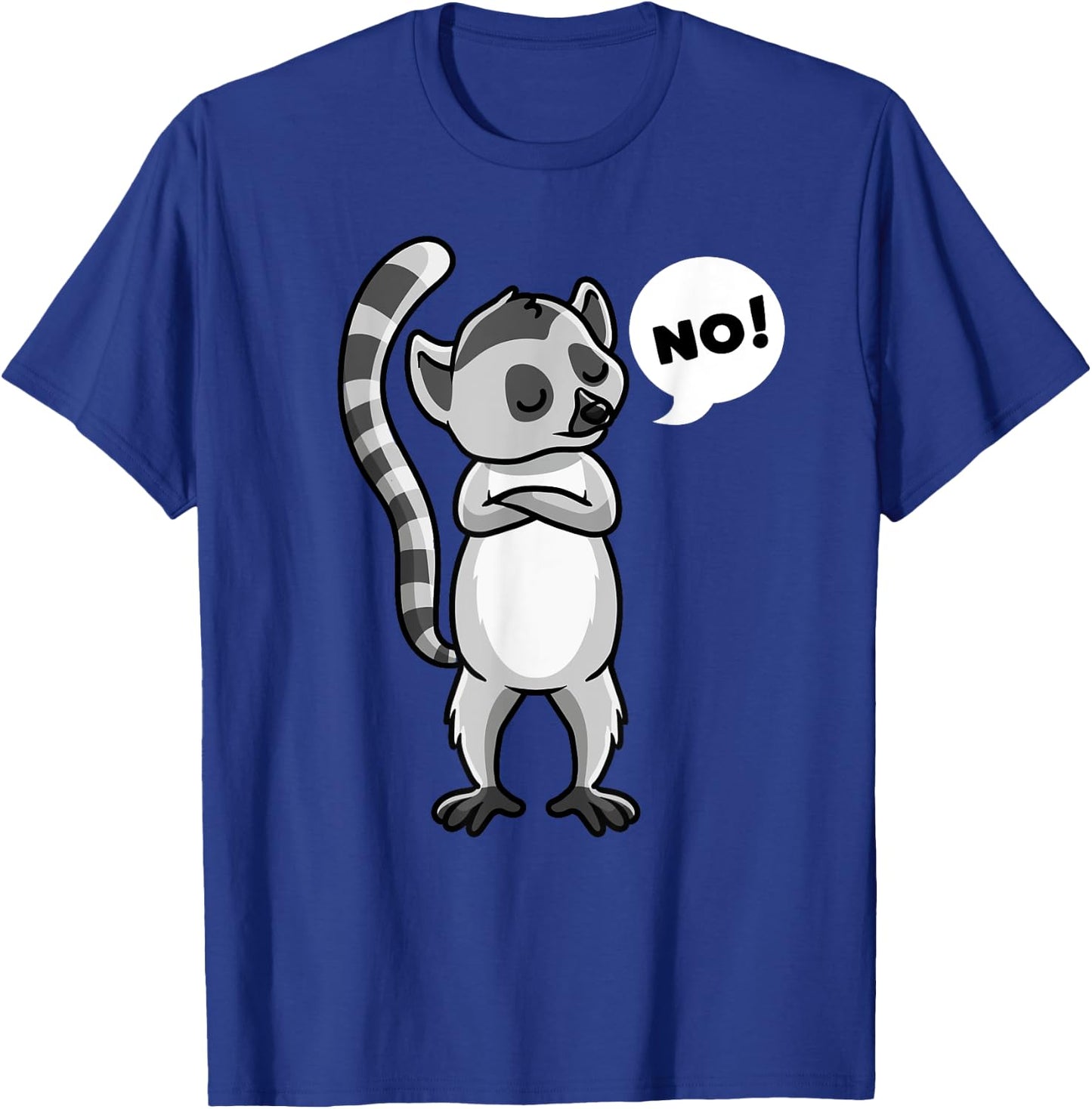 Ring-tailed Lemur Maky T-Shirt - T-Shirt | Royal
