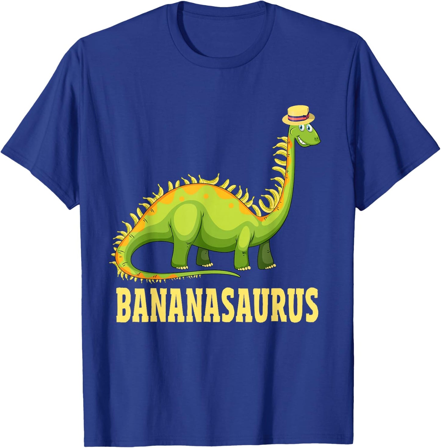 Funny Bananasaurus Apparel Dinos Banana Dinosaur T-Shirt - T-Shirt | Royal