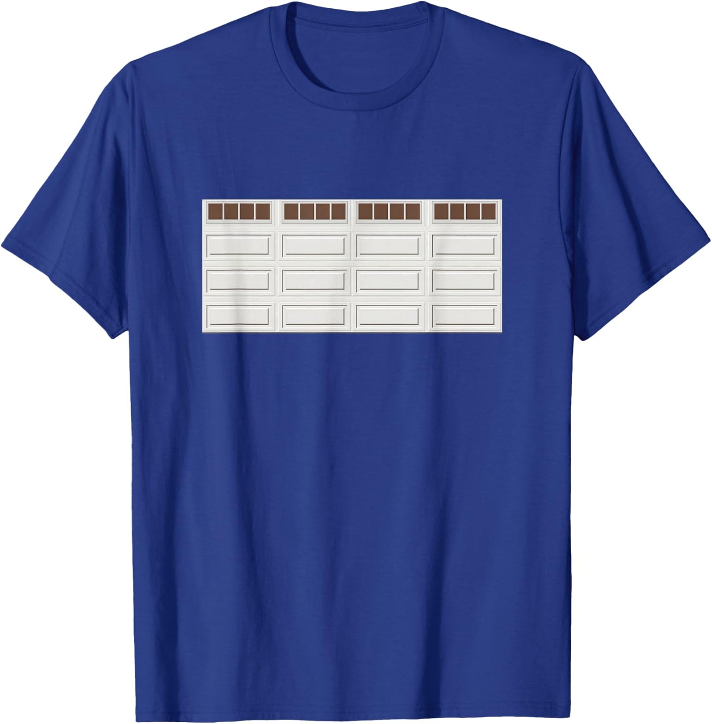 Garage Door T-Shirt - T-Shirt | Royal