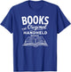 Books The Original Handheld Device Book Reading T-Shirt - T-Shirt | Royal