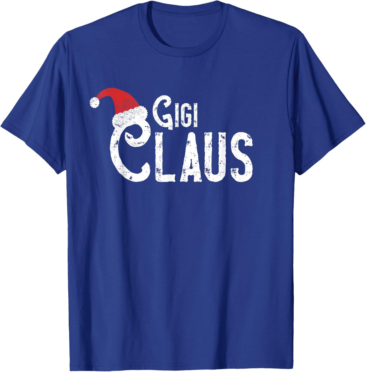 Gigi Claus - Traditional Santa Matching Family Christmas T-Shirt - T-Shirt | Royal