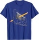 Vintage Rewind Funny 80s 90s Cassette Pencil Gift Men Women T-Shirt - T-Shirt | Royal
