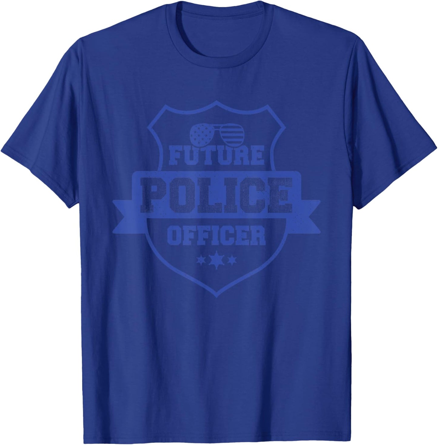 Future Police Officer Kids T-Shirt - T-Shirt | Royal