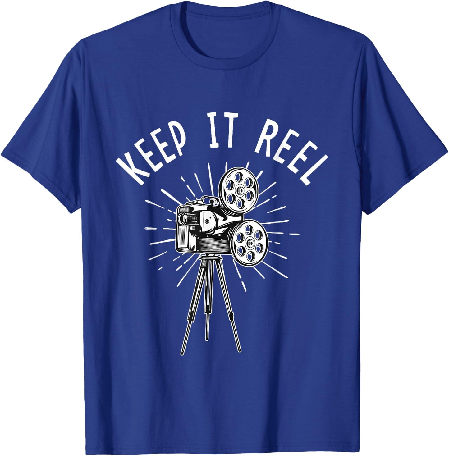 Keep It Reel - Filmmaker Movie Director Filmmaking Cinema Small T-Shirt - T-Shirt | Royal