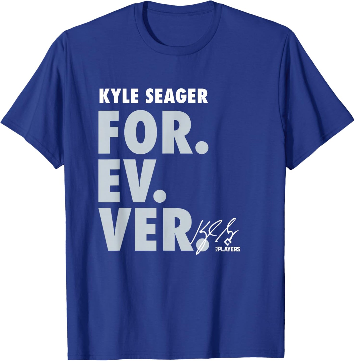 Kyle Seager Forever Baseball Sports - Apparel T-Shirt - T-Shirt | Royal
