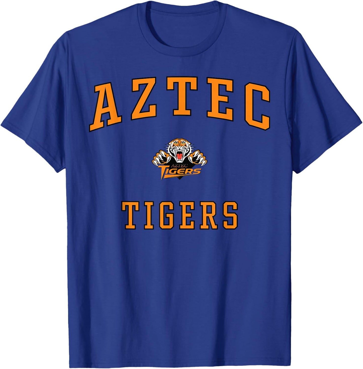 Aztec High School Tigers T-Shirt - T-Shirt | Royal