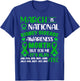 March Is National Kidney Disease Awareness Month Men Women T-Shirt - T-Shirt | Royal