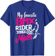 My Favorite BMX Rider Calls Me Mom Shirt Mother's Day Gift T-Shirt - T-Shirt | Royal