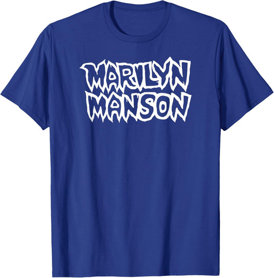 Marilyn Manson – Logo T-Shirt - T-Shirt | Royal